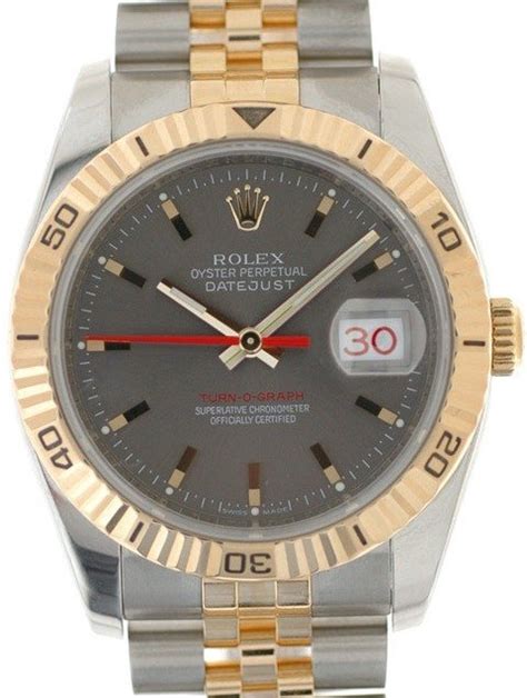 rolex turn o graph history